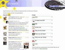 Tablet Screenshot of eutweets.nl